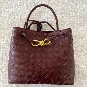 Tiffany & Fred Elegant Woven Wine Tote Gently used. Excellent condition.